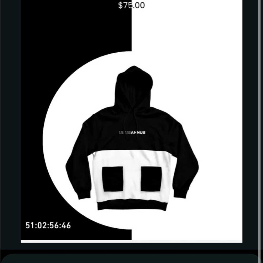 Rare Authentic Unus Annus Hoodie